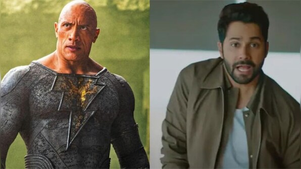 Varun Dhawan shares excitement for Dwayne Johnson's 'Black Adam', The Rock responds