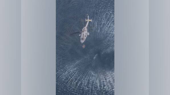 Coast Guard Dornier aircraft helped in rescuing MiG-29K Navy pilot after crash over sea