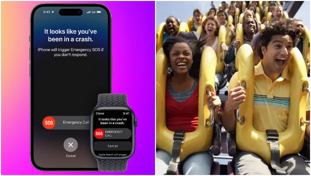 iPhone 14 and Apple Watch crash detection trigger false emergency SOS calls on basic roller coasters iPhone 14 and Apple Watch crash detection trigger false emergency SOS calls on basic roller coasters