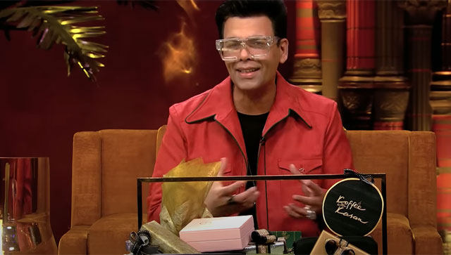 Koffee With Karan 7: Karan Johar reveals what lies inside the Koffee hamper; watch video Koffee With Karan 7: Karan Johar reveals what lies inside the Koffee hamper; watch video
