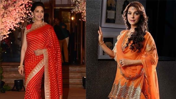 Happy Navratri: Style yourself in auspicious orange on Day 7