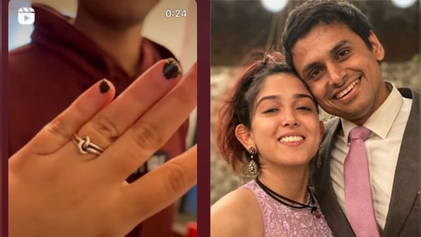 Aamir Khan's daughter Ira Khan flaunts engagement ring in new video with Nupur Shikhare