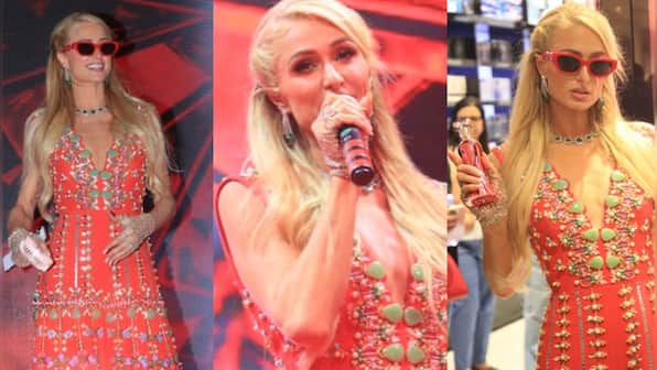 Paris Hilton exudes desi vibes as she decks in ethnic attire by Indian designer