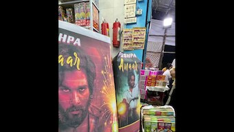 Allu Arjun's Pushpa fever takes over Diwali season with Pushpa Anaar