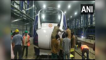 Vande Bharat Express accident: Nose Cone Cover of front coach replaced with new one in Mumbai