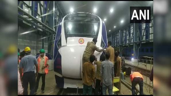 Vande Bharat Express accident: Nose Cone Cover of front coach replaced with new one in Mumbai