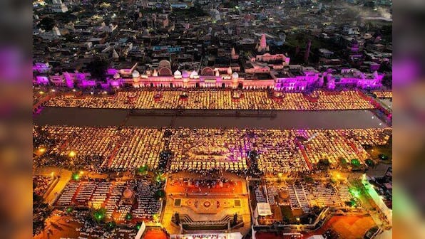 Ayodhya sets Guinness world record by lighting over 15 lakh diyas on Deepotsav in PM Modi's presence