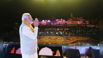 'Lord Ram is the inspiration behind Sabka Saath Sabka Vikas,' says PM Modi as he attends Deepotsav in Ayodhya