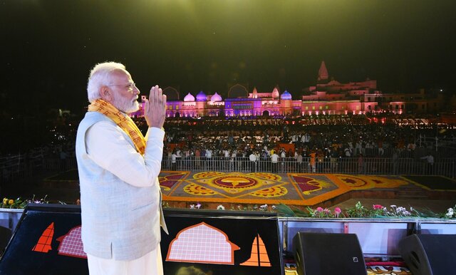 'Lord Ram is the inspiration behind Sabka Saath Sabka Vikas,' says PM Modi as he attends Deepotsav in Ayodhya 'Lord Ram is the inspiration behind Sabka Saath Sabka Vikas,' says PM Modi as he attends Deepotsav in Ayodhya