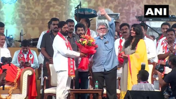 With Uddhav Thackeray's brother by his side, CM Shinde says his Sena faction is real inheritor of Balasaheb's legacy