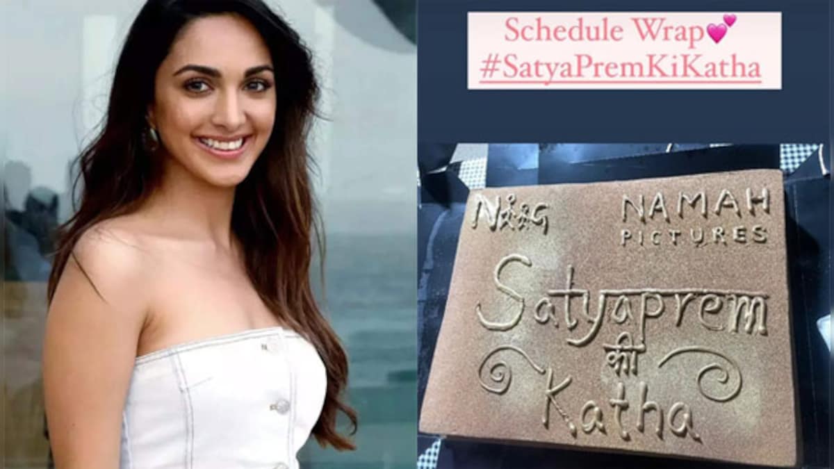 Kiara Advani wraps the first schedule of Satyaprem Ki Katha, also starring Kartik Aaryan, in Mumbai, shares story