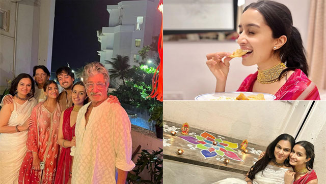 Shraddha Kapoor's 'Ghar Vaali Diwali' is all about smiles, family and Maharashtrian food Shraddha Kapoor's 'Ghar Vaali Diwali' is all about smiles, family and Maharashtrian food