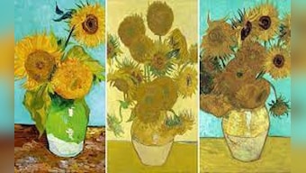 Tomato soup thrown over Vincent Van Gogh’s famous sunflower painting by climate change protesters