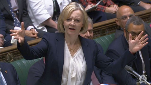 Former British PM Liz Truss calls for tougher China policy in first speech since quitting Former British PM Liz Truss calls for tougher China policy in first speech since quitting