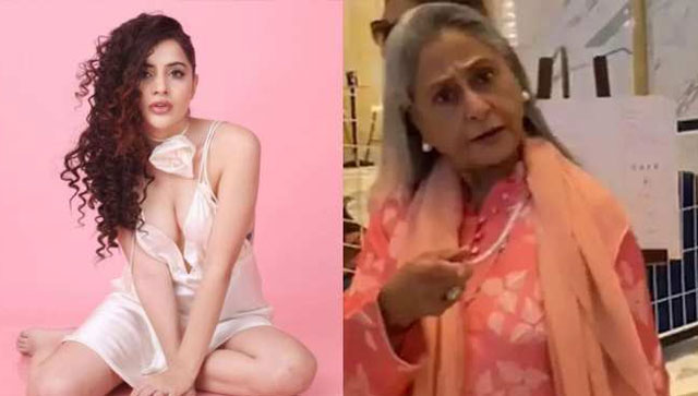 Urfi Javed criticizes Jaya Bachchan for her 'hope you double and fall' remark at paps Urfi Javed criticizes Jaya Bachchan for her 'hope you double and fall' remark at paps
