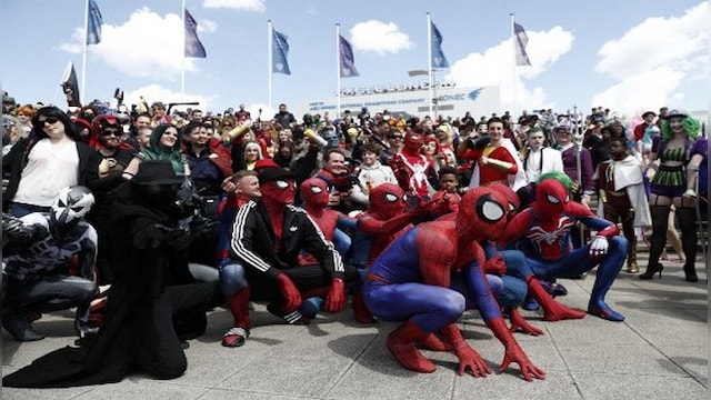 Cape Summit: Spiderman, Batman, Captain Marvel descend upon London ...