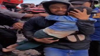 Indonesia earthquake: Six-year-old 'Miracle' boy pulled from rubble, ‘Blessing’ baby born in tent