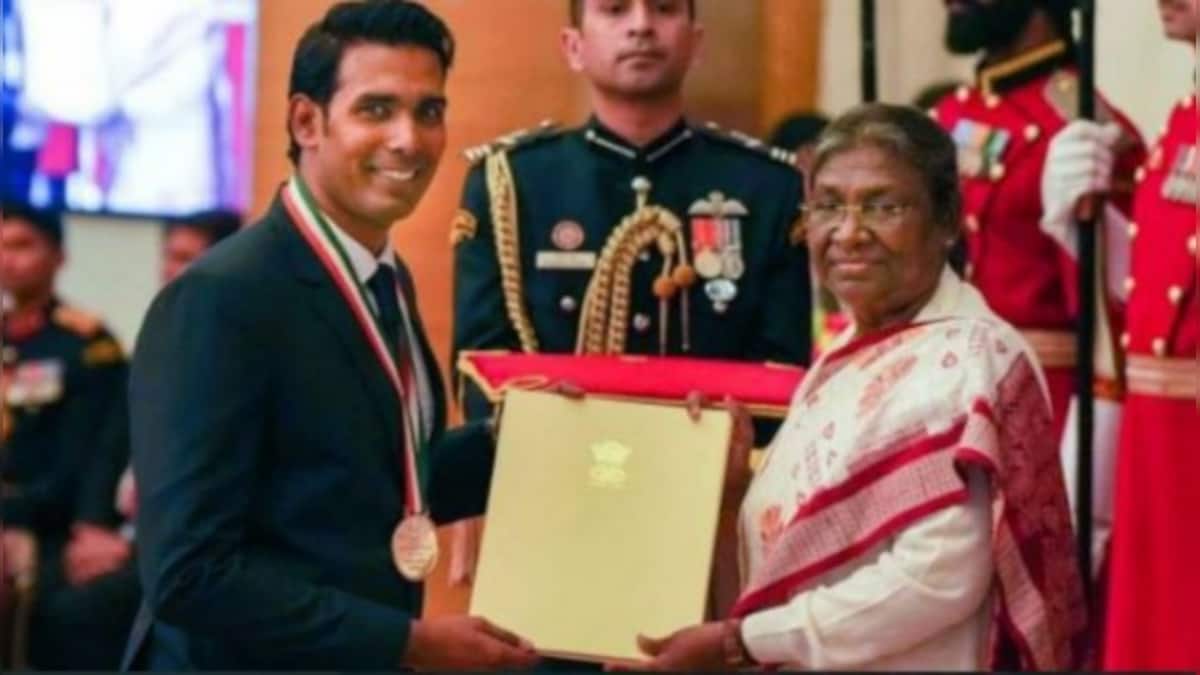 Achanta Sharath Kamal bestowed with prestigious Khel Ratna award in ...