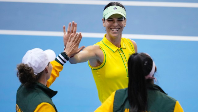 Billie Jean King Cup Finals: Australia make flying start by beating Slovakia Billie Jean King Cup Finals: Australia make flying start by beating Slovakia
