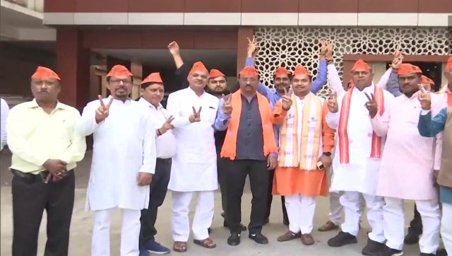 It's 4-3 to BJP in Assembly bypolls; TRS, RJD, Shiv Sena (Uddhav) win one each It's 4-3 to BJP in Assembly bypolls; TRS, RJD, Shiv Sena (Uddhav) win one each