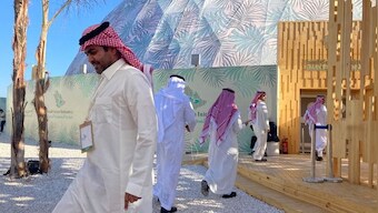 Saudi Arabia has 'green vision' at COP27, critics unmoved