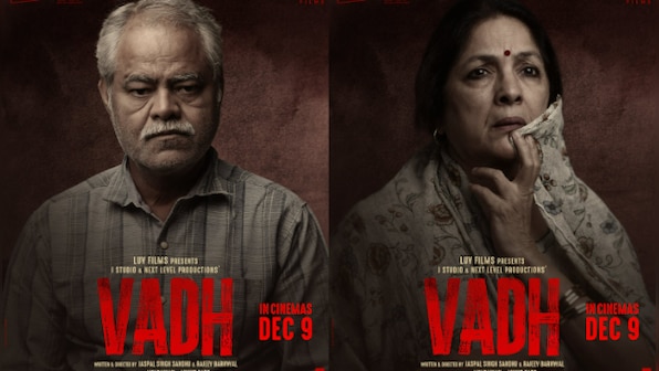 Vadh: First look of Neena Gupta and Sanjay Mishra starrer out; film to release on 9 December
