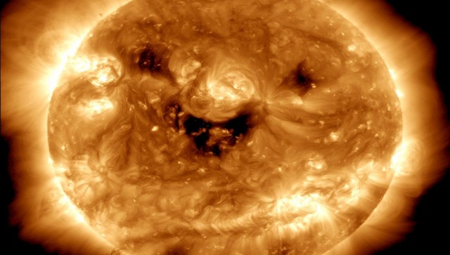 The science behind NASA’s ‘smiling’ sun picture explained The science behind NASA’s ‘smiling’ sun picture explained