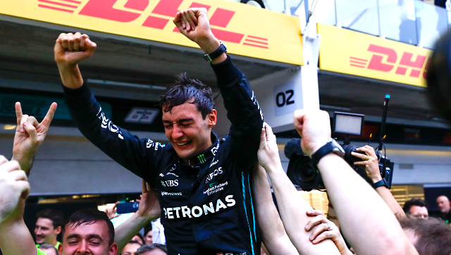 Formula 1: George Russell collects maiden F1 win as Mercedes post one-two finish at Brazilian GP Formula 1: George Russell collects maiden F1 win as Mercedes post one-two finish at Brazilian GP