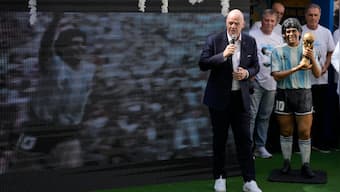 Argentina legends, FIFA chief Infantino pay tribute to 'immortal' Diego Maradona on second death anniversary