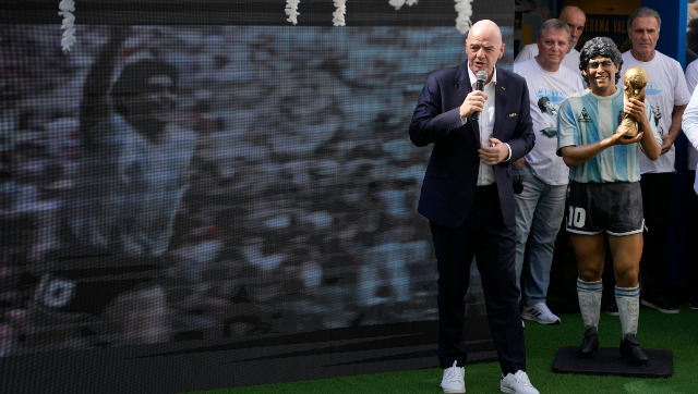 Argentina legends, FIFA chief Infantino pay tribute to 'immortal' Diego Maradona on second death anniversary Argentina legends, FIFA chief Infantino pay tribute to 'immortal' Diego Maradona on second death anniversary