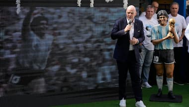 Argentina legends, FIFA chief Infantino pay tribute to 'immortal' Diego Maradona on second death anniversary