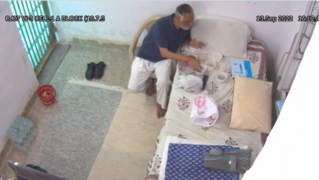 Watch: Day after claiming he was starving in jail, Satyendar Jain gorging on 'proper' food in Tihar Watch: Day after claiming he was starving in jail, Satyendar Jain gorging on 'proper' food in Tihar