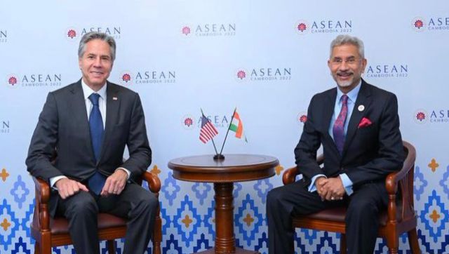 Jaishankar, Blinken discuss Ukraine conflict, Indo-Pacific region in Cambodia Jaishankar, Blinken discuss Ukraine conflict, Indo-Pacific region in Cambodia