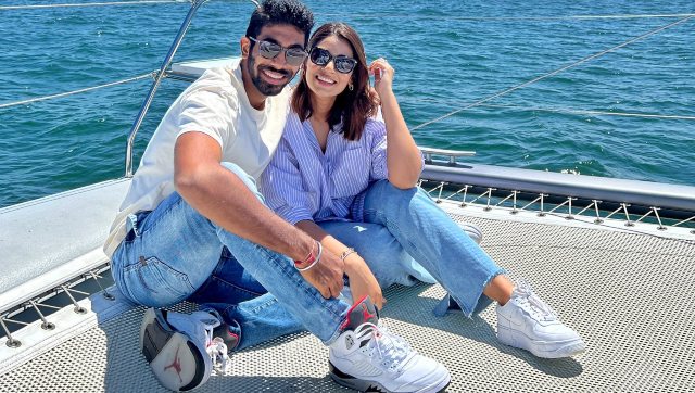 Sanjana Ganesan's befitting reply to troll asking how she managed to marry Jasprit Bumrah Sanjana Ganesan's befitting reply to troll asking how she managed to marry Jasprit Bumrah