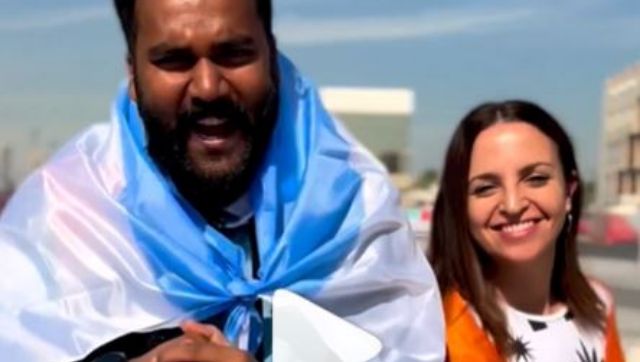 Watch: Argentine woman dons tricolour after learning about huge Indian ...