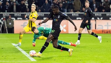 Bundesliga: Dominant Gladbach condemn Dortmund to fifth straight away defeat