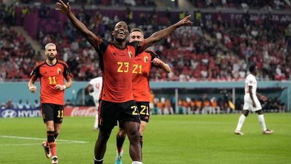 FIFA World Cup: Michy Batshuayi scores as Belgium survive Canada scare to win opener