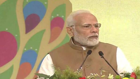 WATCH: PM Modi pauses speech after female constable faints, asks people to help her in Gujarat's Mehsana
