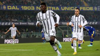 Serie A: Moise Kean's strike helps Juventus beat Verona, move into top-four