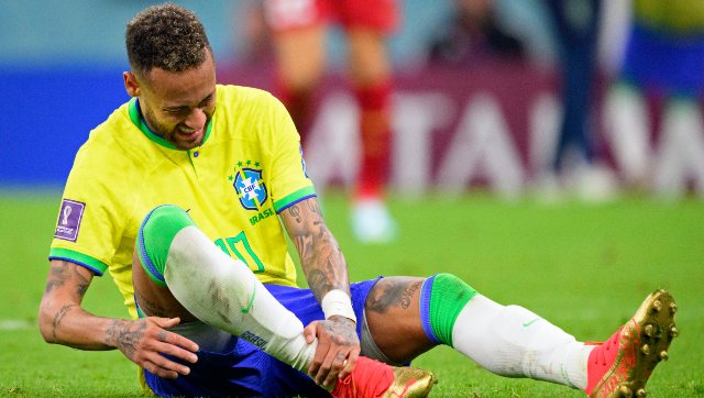 FIFA World Cup: Neymar suffers ankle sprain in Brazil win against Serbia FIFA World Cup: Neymar suffers ankle sprain in Brazil win against Serbia