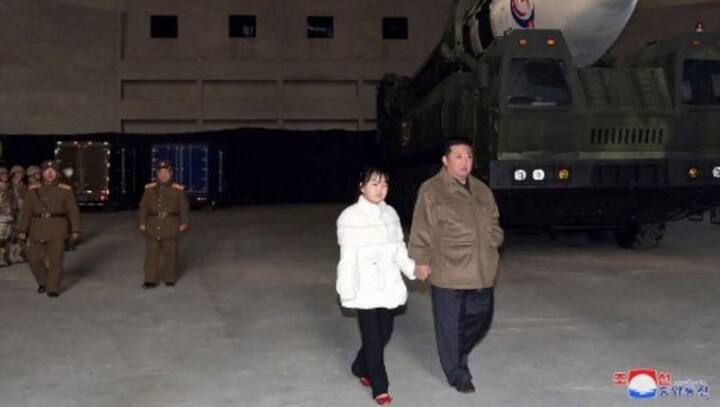 North Korea's Kim Jong Un oversees Pyongyang's newest ICBM launch with daughter
