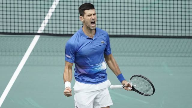 Paris Masters 2022: Novak Djokovic begins title defence with comfortable win over Maxime Cressy Paris Masters 2022: Novak Djokovic begins title defence with comfortable win over Maxime Cressy
