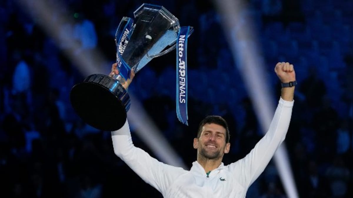 Novak Djokovic finishes troubled year with 'satisfying' ATP Finals title, equals Roger Federer's record