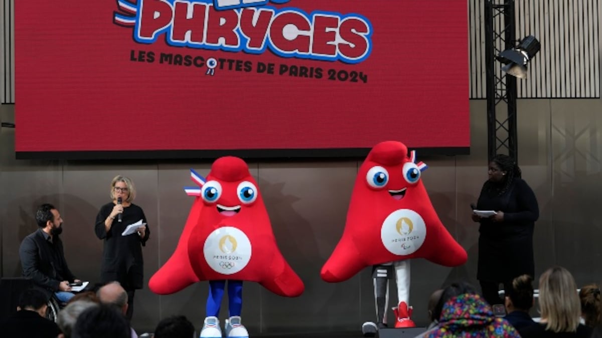 Paris organisers reveal ‘Phrygian cap’ mascot for Olympics, Paralympics