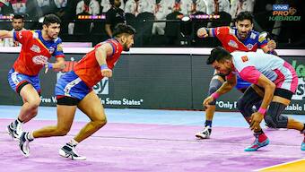 Arjun Deshwal helps Jaipur Pink Panthers to big win over U.P. Yoddhas