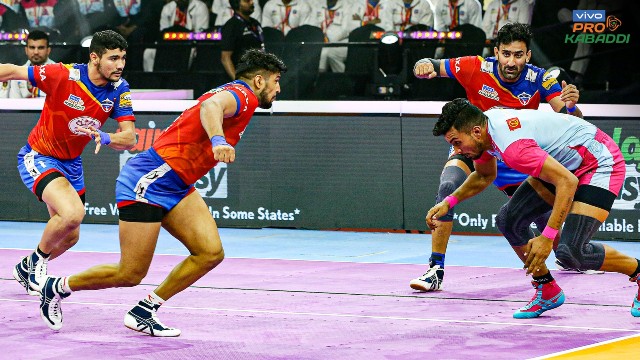 Arjun Deshwal helps Jaipur Pink Panthers to big win over U.P. Yoddhas Arjun Deshwal helps Jaipur Pink Panthers to big win over U.P. Yoddhas