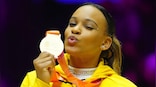 Rebeca Andrade makes history for Brazil by winning world all-around gymnastics title
