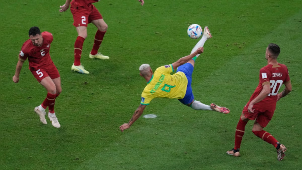 Richarlison's scissor kick voted FIFA World Cup goal of the tournament