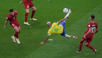 FIFA World Cup: Richarlison stars as Brazil beat Serbia but Neymar suffers injury scare