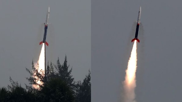 Vikram-S, India's first private rocket, lifts off from ISRO spaceport